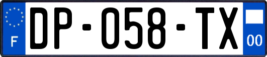 DP-058-TX