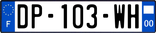 DP-103-WH