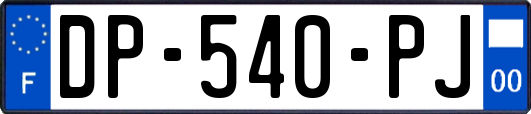 DP-540-PJ