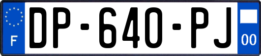 DP-640-PJ