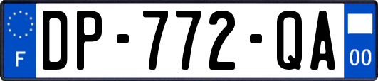 DP-772-QA