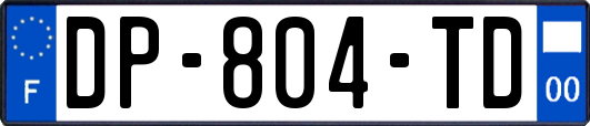 DP-804-TD