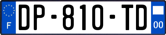 DP-810-TD