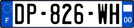 DP-826-WH