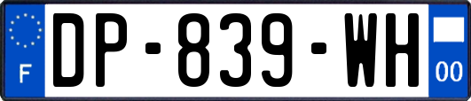 DP-839-WH