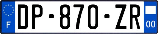 DP-870-ZR