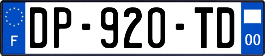 DP-920-TD