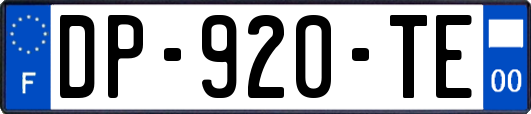 DP-920-TE