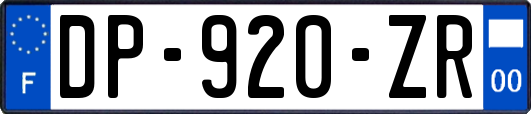 DP-920-ZR