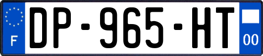 DP-965-HT