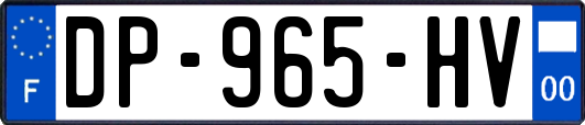 DP-965-HV