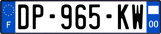 DP-965-KW