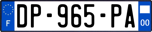DP-965-PA