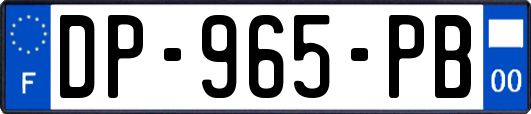 DP-965-PB