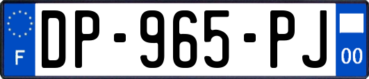 DP-965-PJ