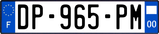 DP-965-PM