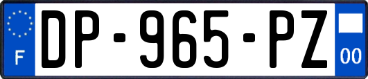 DP-965-PZ
