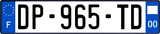 DP-965-TD