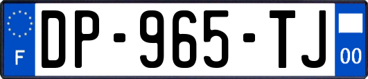 DP-965-TJ
