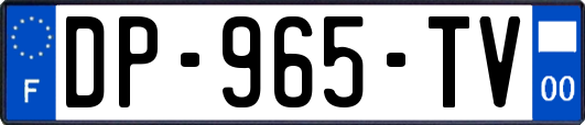 DP-965-TV