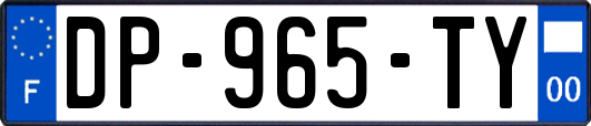 DP-965-TY