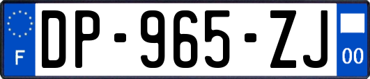 DP-965-ZJ