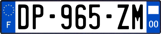 DP-965-ZM