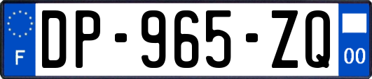 DP-965-ZQ