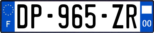 DP-965-ZR