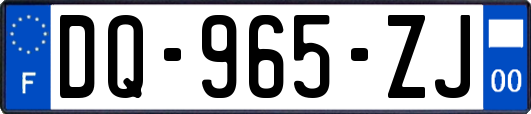 DQ-965-ZJ