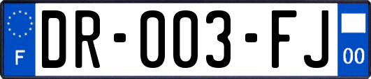 DR-003-FJ