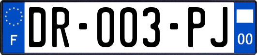 DR-003-PJ