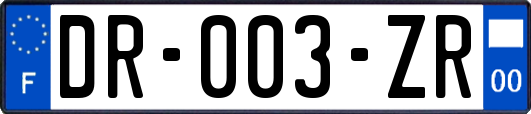 DR-003-ZR