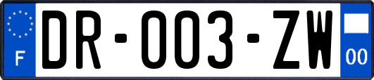 DR-003-ZW