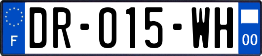 DR-015-WH