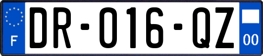 DR-016-QZ