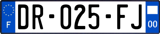 DR-025-FJ