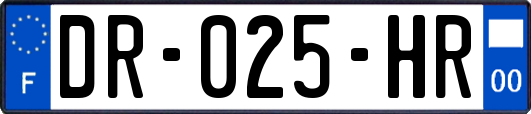 DR-025-HR