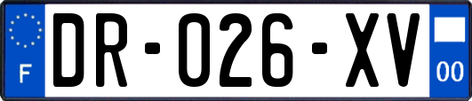 DR-026-XV