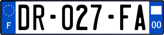 DR-027-FA