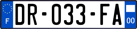 DR-033-FA
