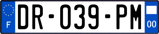 DR-039-PM