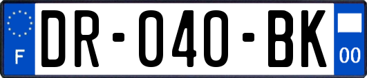 DR-040-BK