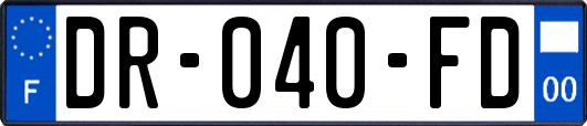 DR-040-FD