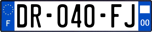 DR-040-FJ