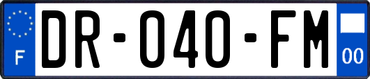 DR-040-FM