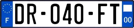 DR-040-FT