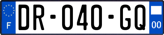 DR-040-GQ