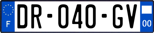 DR-040-GV