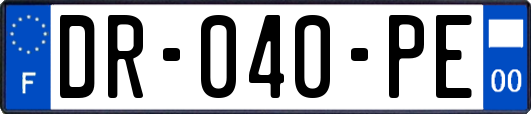 DR-040-PE